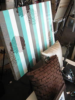 Contemporary wall-hanging